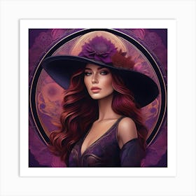 The Confident Amazon Art Print