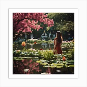 Lily Pond Art Print