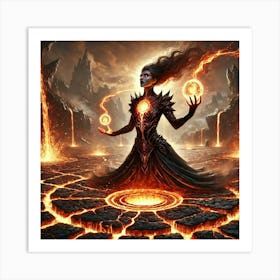 Queen Sorath Core Manipulation 2 Art Print