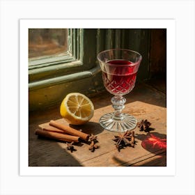 Mulled Wine Art Print