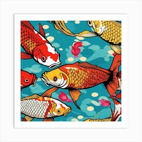 Koi Fish 15 Art Print