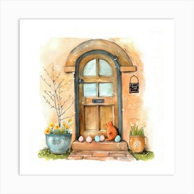 Easter Door 7 Art Print