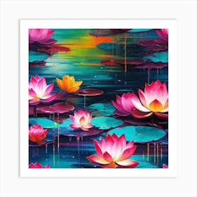 Lotus 15 Art Print