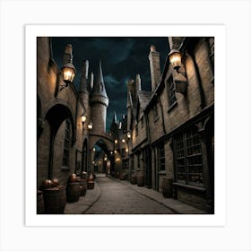 Enchanting Alleyway Art Print