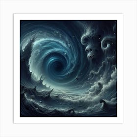 Dark Vortex Art Print