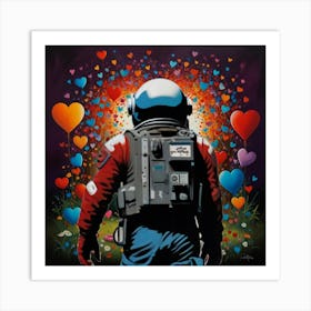 Space love Art Print