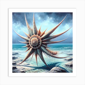 Spherical Starfish Art Print