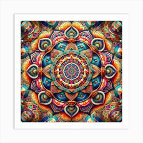 Mandala 118 Art Print