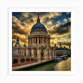 St Paul'S Cathedral Art Print