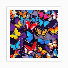 Butterfly Wall Art 1 Art Print