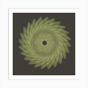 Spirographica in G Minor Art Print