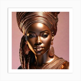 African Beauty Art Print