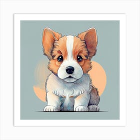 Little puppy Art Print