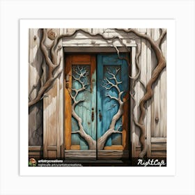 Tree Door Art Print