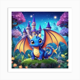 Baby Dragon Art Print