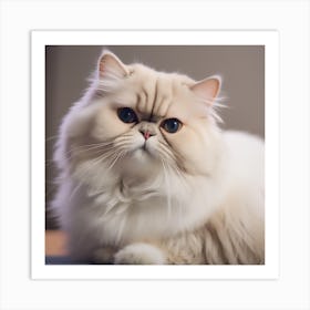 Persian Cat 1 Art Print