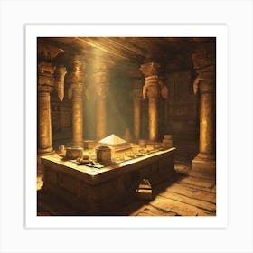 Egyptian Room Art Print