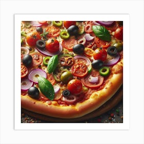 Pizza39 Art Print