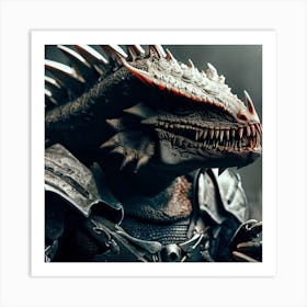 Lizard Man Art Print