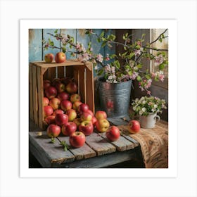 Apple Blossoms Art Print