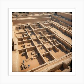 Ancient Egyptian City Art Print