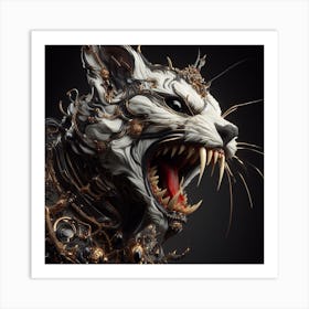 Kitty Art Art Print