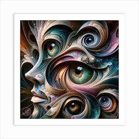 Abstract Painting 1 Art Print