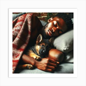 Happy National Napping Day V7 Art Print