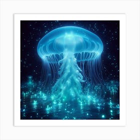 Jellyfish1 Art Print