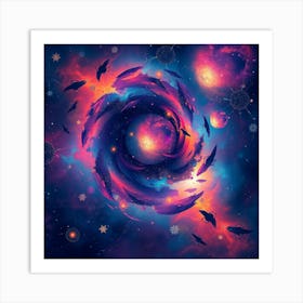 Spiral Galaxy 1 Poster