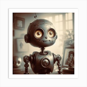 Robot 7 Art Print