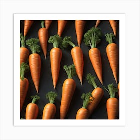 Carrots 52 Art Print