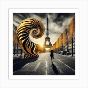 Eiffel Tower 27 Art Print