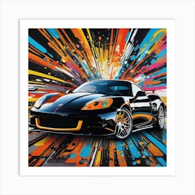 Sports Car 5 Art Print