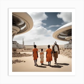 People S From The Future International Award Winning Photography Art Print