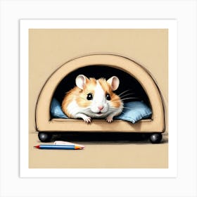 Hamster 61 Art Print