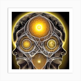 Double Minded Art Print