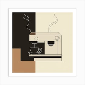 Creatai 24830 A Line Art Poster For International Espresso Da 97ec540a D593 49d1 9f60 9b0b6331ab9a 0 (1) Art Print