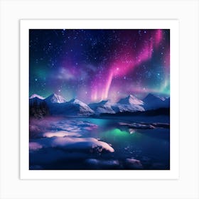 Aurora Borealis 4 Art Print