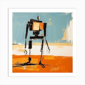 Robot 9 Art Print