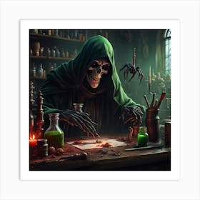 grim potions Art Print