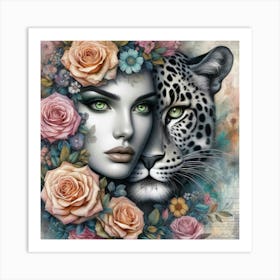 A captivating blend 1 Art Print