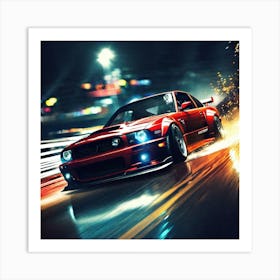 Need For Speed 11 Art Print