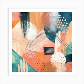 Abstract Painting 204 Art Print