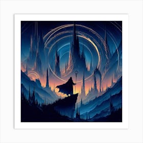 Lord of Rings II Art Print