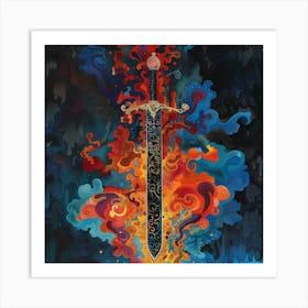 Sword Of Elrond Art Print