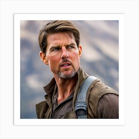 Tom Cruise In Jumanji Art Print