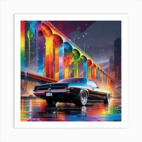 Car Painting 25 Art Print