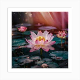 Lotus Flower 2 Art Print