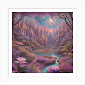 Ethereal Forest Art Print